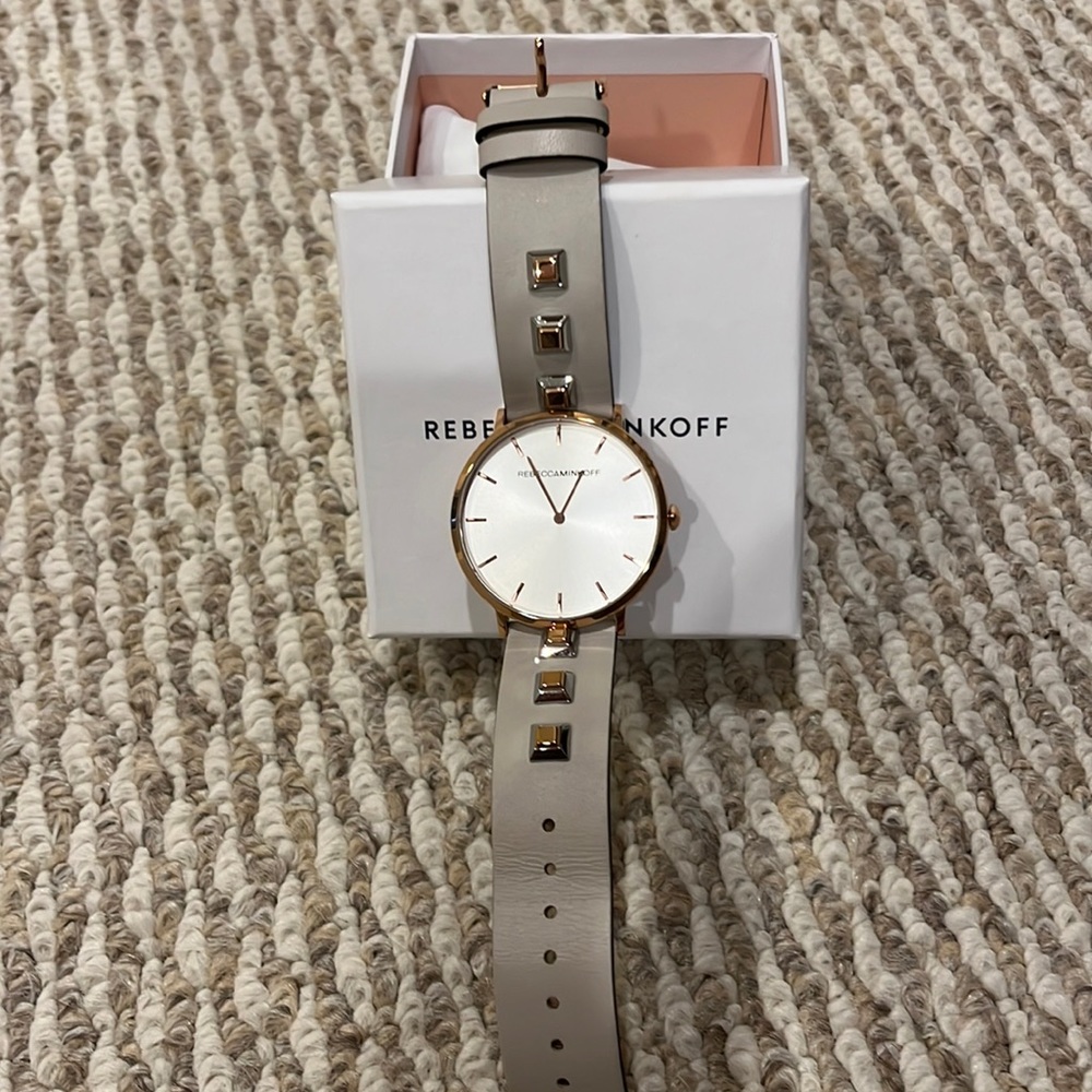 Brand new Rebecca Minkoff studded watch. Worn once. Great condition!